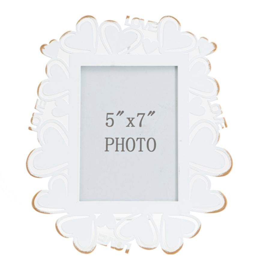 Cornice Heartcon intarsi a forma di cuore Set 02 pezzi