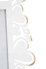 Cornice Heartcon intarsi a forma di cuore Set 02 pezzi