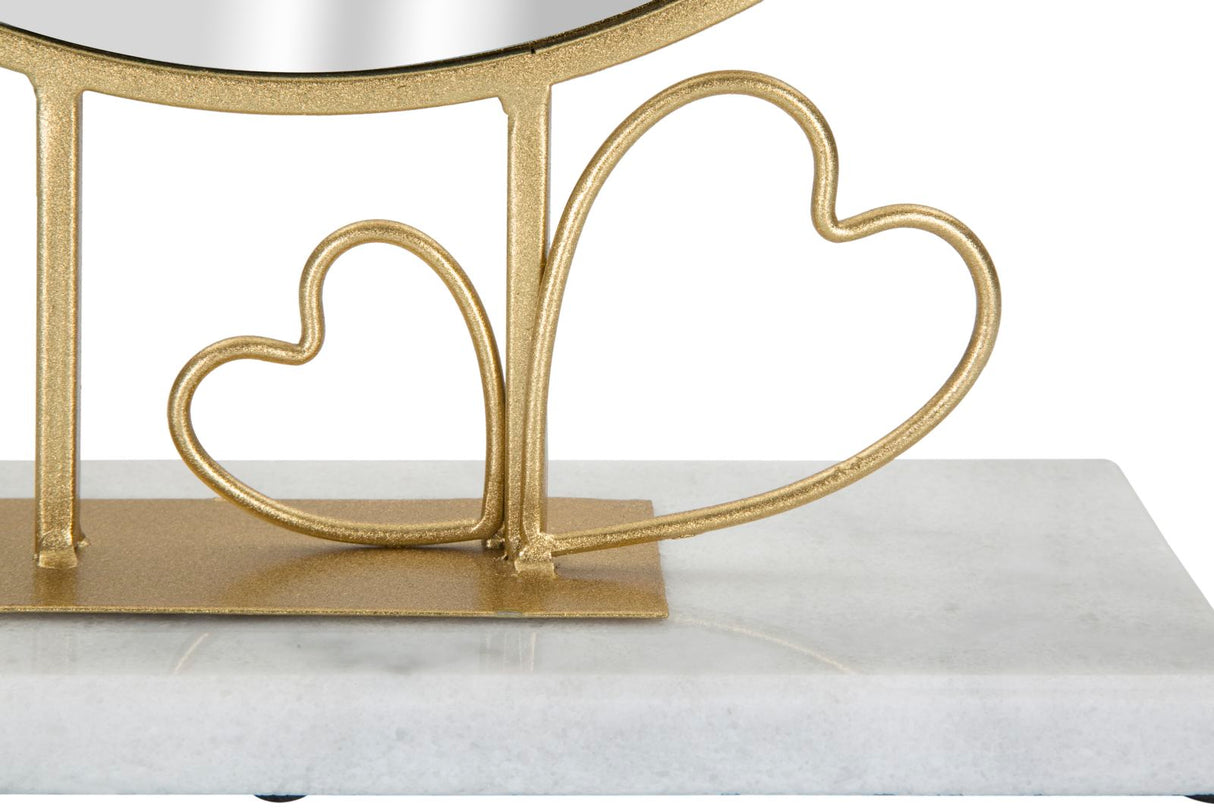 Specchio Da Appoggio Heart Cm 30X9X39,5