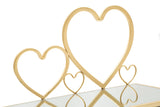 Comodino Mensola Hearts Coppia cm 41,5x18x21