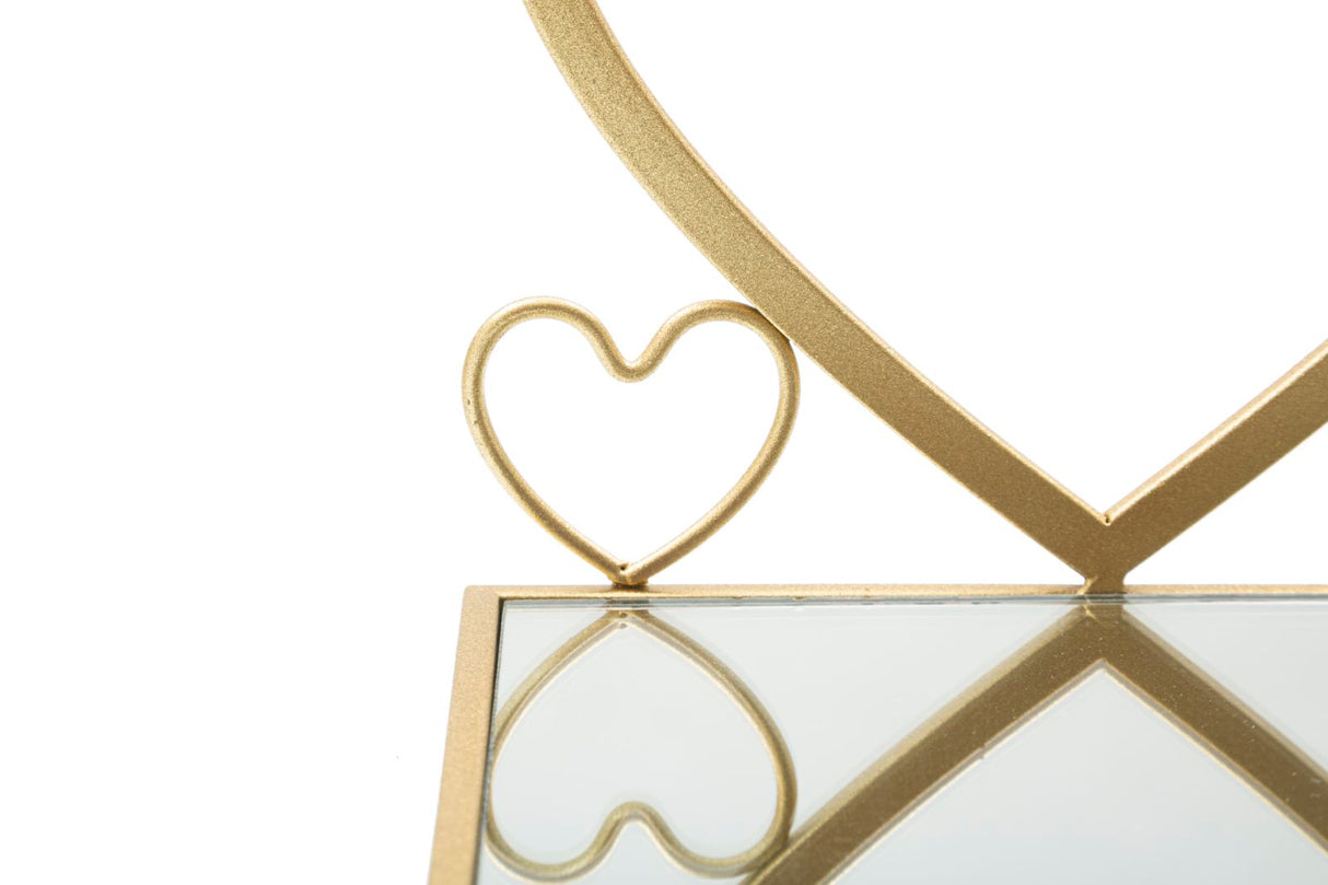 Comodino Mensola Hearts Coppia cm 41,5x18x21