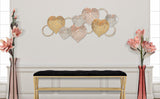 Pannello In Ferro Hearts Cm 91X2,5X39,5
