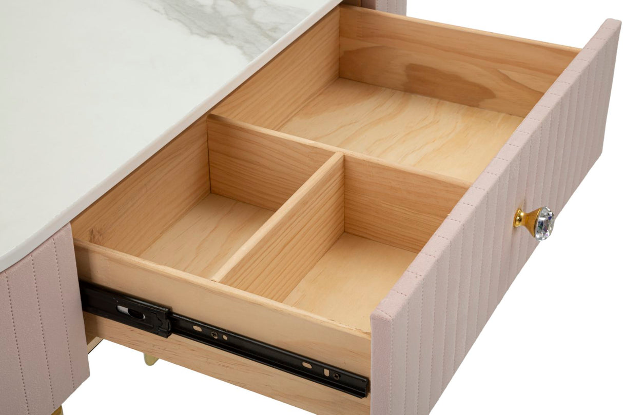 Console montpellier rosa cm 100x43x74