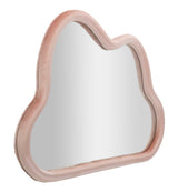 Specchio da Muro Cloud Velluto Rosa