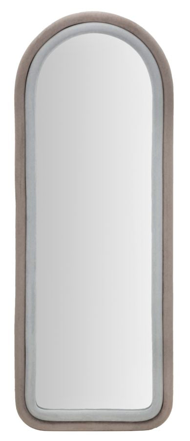 Specchio Da Muro Cloe Velluto Cm 60X4X160
