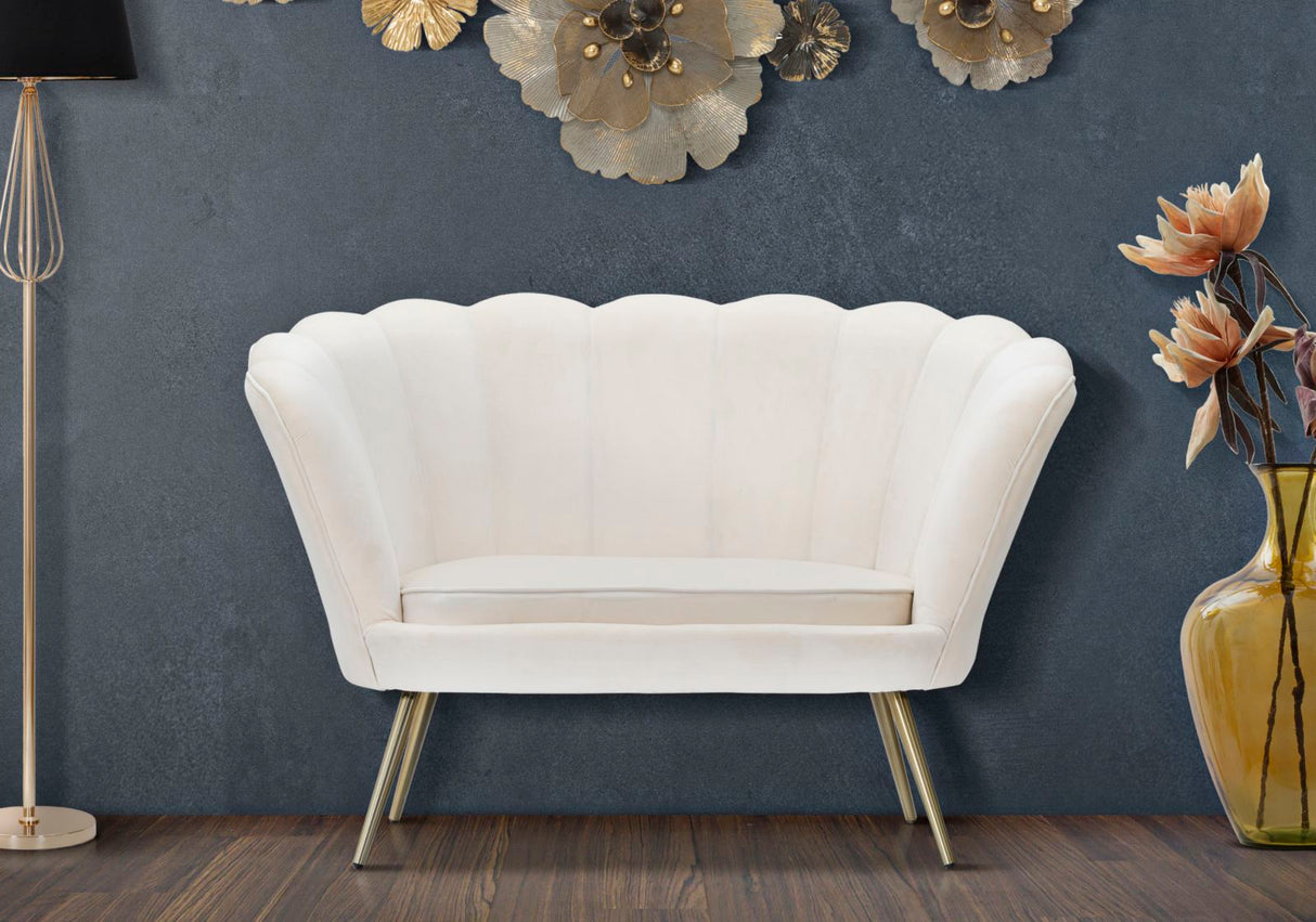 Divanetto Vienna Crema cm 130x74x84
