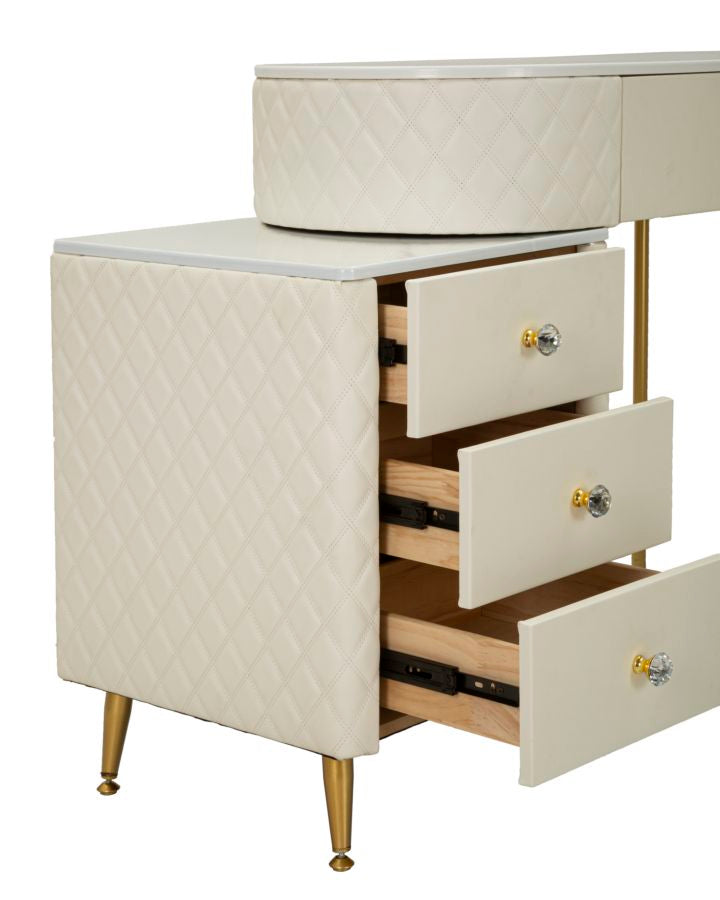 Toeletta Sharon C/Puff cm120x40x75
