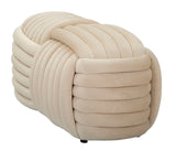 Panca Softy Crema Cm 90X45X45
