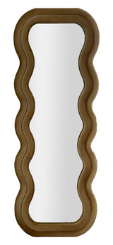 Specchio Da Muro Emily Velluto Cm 60X6X160