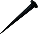Faretto orientabile nero con picchetto GU10 da esterno per giardino ideale come segnapassi o per illuminare le piante del tuo giardino