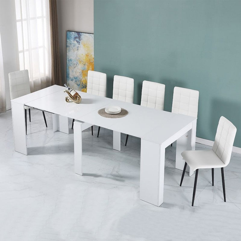 Consolle  90x50x75h allungabile fino a 3 metri