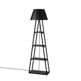 Lampada da terra struttura e paralume 50x165