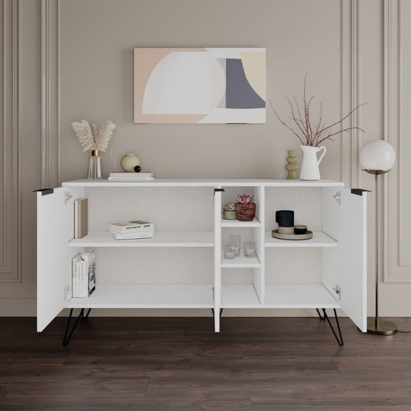 Madia da Interno composta da 3 ante Misure 142x35,5x83h