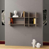 Mensola light mocha 150x22x70h