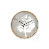 Orologio da parete cornice in legno finitura Rovere