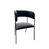 Sedia tessuto grigio fumè- Set 4 pezzi