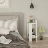 Tavolino comodino di design  27x25x60h versione Destra e Sinistra